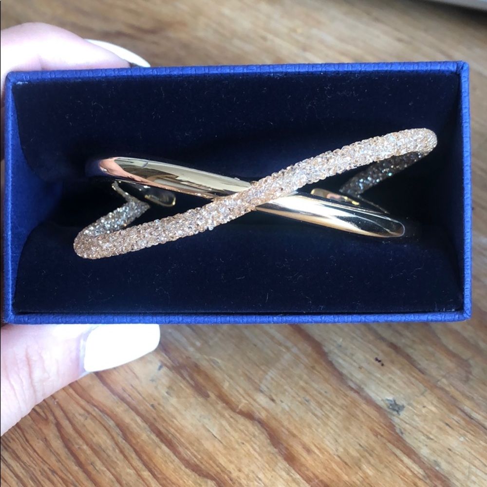 Swarovski cuff bracelet